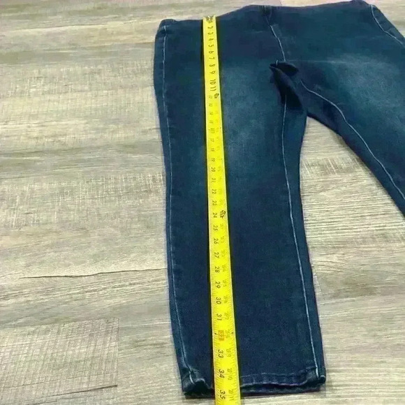 Soft Surroundings Pull On Denim Skinny Jeans Jeggings Womens Sz PS Normcore - Picture 6 of 12